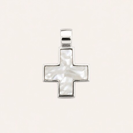 Cruz del Equilibrio Nácar - Plata 925 Cruz del Equilibrio Nácar - Plata 925