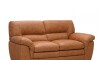 Sillon Livintus 2 Cuerpos Cuero Natural Miel