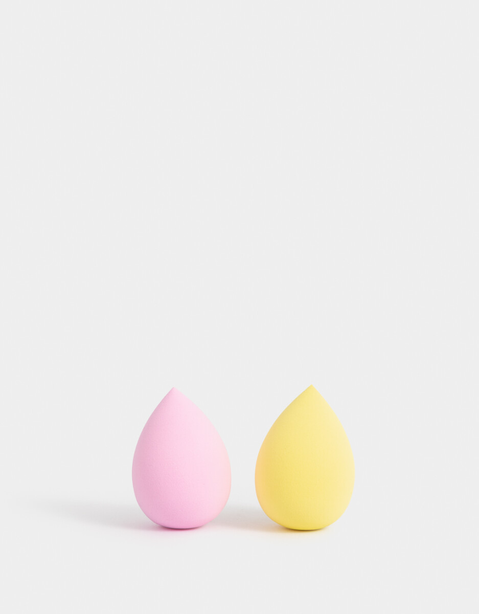 Set De 2 Esponjas Para Maquillaje Ultra Suaves 