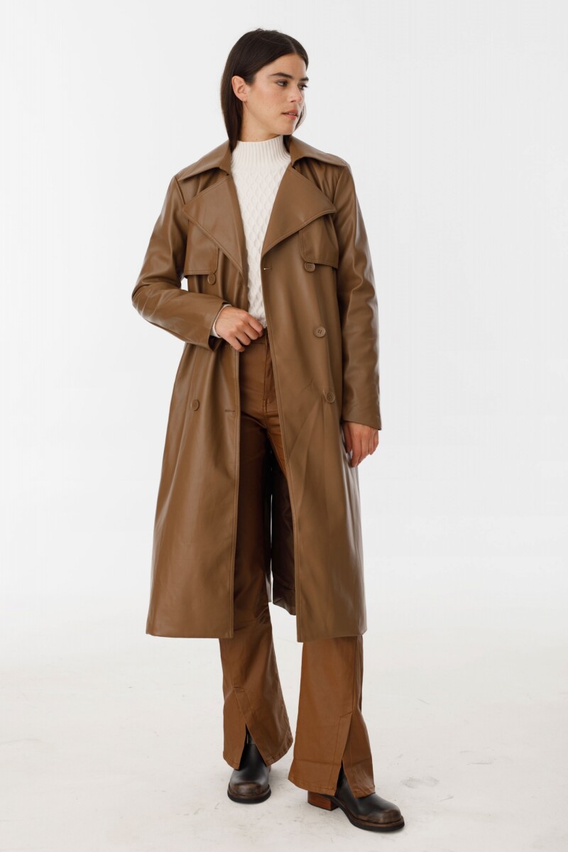 Trench Juliana Marron