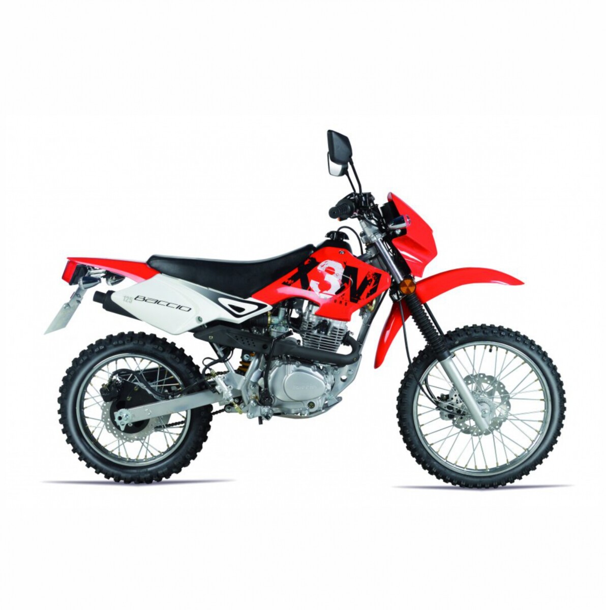 MOTO BACCIO X3M - ROJO 