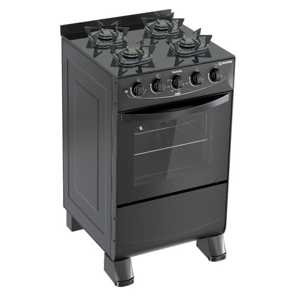 COCINA 4H A GAS ELDOM - MARBELLA VETRO NEGRA COCINA 4H A GAS ELDOM - MARBELLA VETRO NEGRA