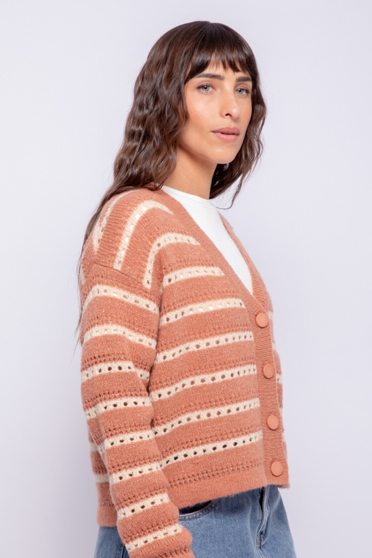 CARDIGAN CAPRI Canela