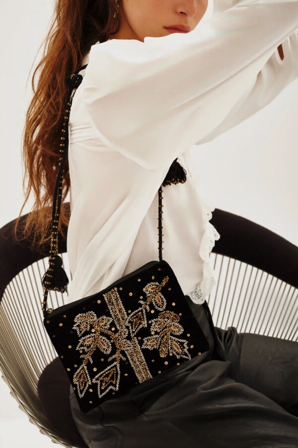 Cartera Eliza Butterfly Azul