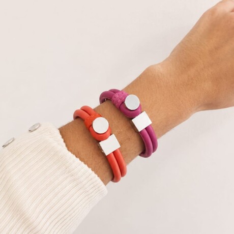 Pulsera Orange - Cuero Pulsera Orange - Cuero