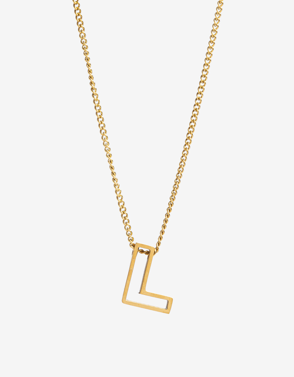 Collar Acero Inicial L 