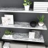 Papel Adhesivo Empapelar Lavable Símil Mármol 60 Cm Variante Mármol Oscuro