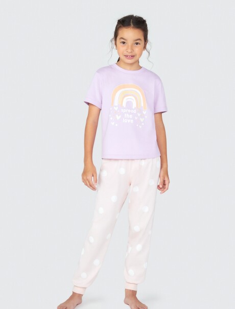 PIJAMA INFANTIL ESTAMPADO MULTICOLOR