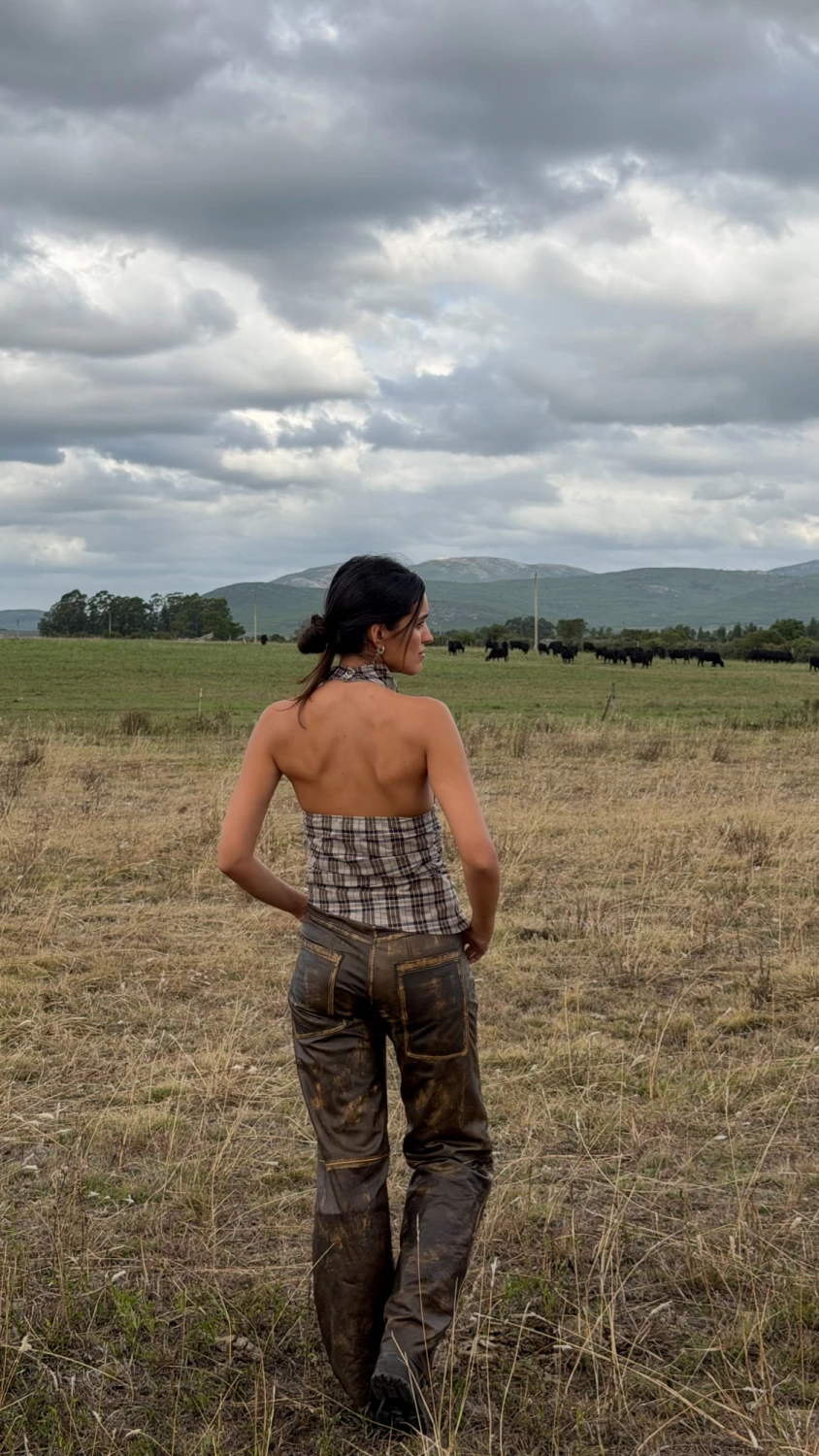 Top Arma Mortal Cuadrillé