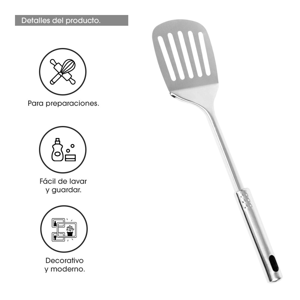 Utensilio Cocina 33cm Unidad Gastronomia Varios Modelos Espátula