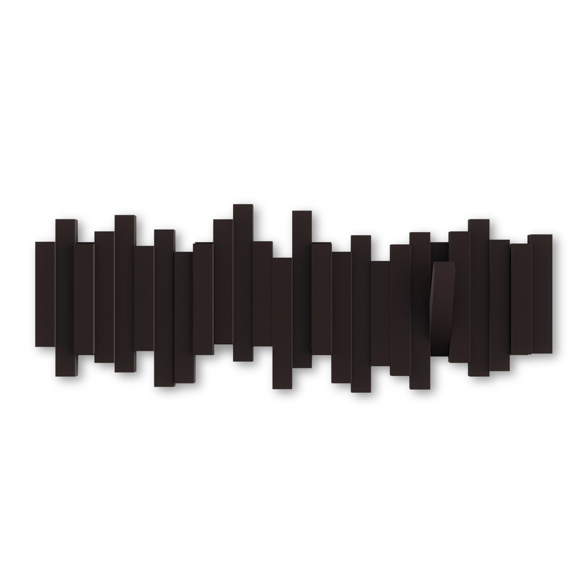 PERCHERO - PLASTICO-RECICLADO MARRON UMBRA STICKS 