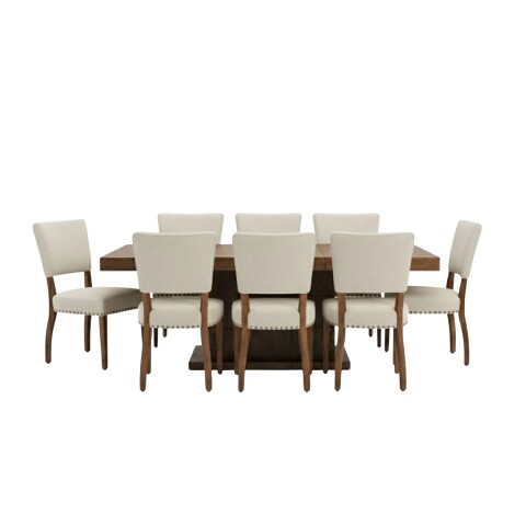 JUEGO COMEDOR XS12-8-TA - CREMA 305540 (CD) Unica