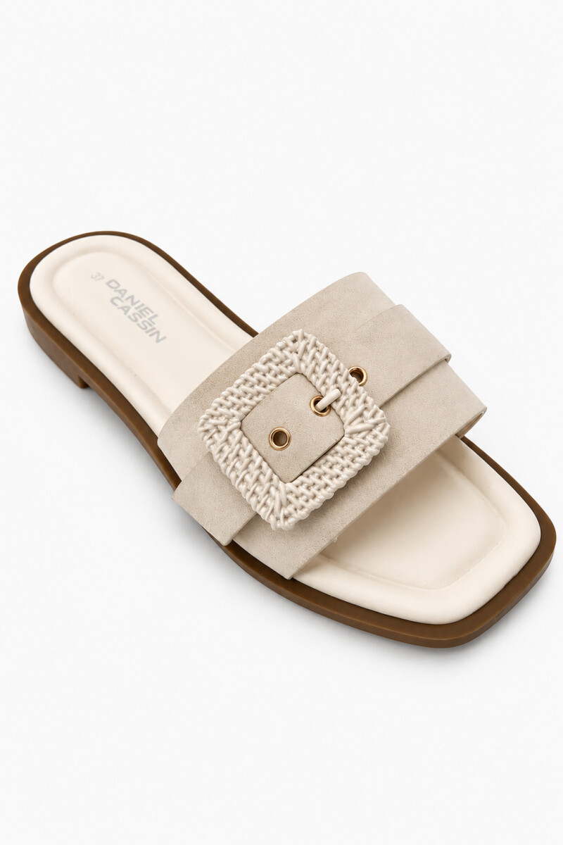 SANDALIA BOW Blanco