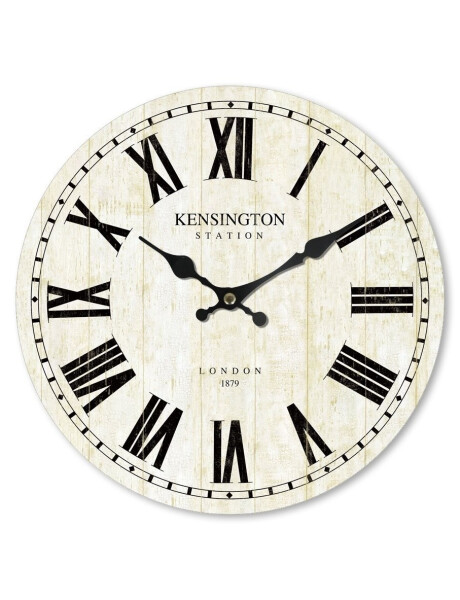 RELOJ DE PARED MDF D28.8X3.5CM KENSINGTON RELOJ DE PARED MDF D28.8X3.5CM KENSINGTON