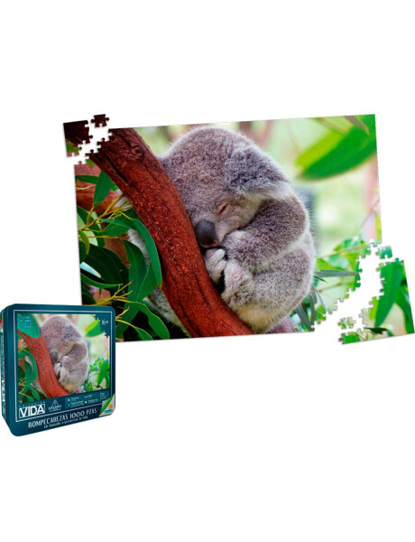 Puzzle en lata Ronda Vida Koala 1000 piezas Puzzle en lata Ronda Vida Koala 1000 piezas