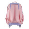 Mochila Trendy Unicornio C/Carro Rosado - Lila - Plateado