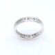 Anillo En Plata 925 Tiffany& Company, Medida Chica N° 11 Anillo En Plata 925 Tiffany& Company, Medida Chica N° 11
