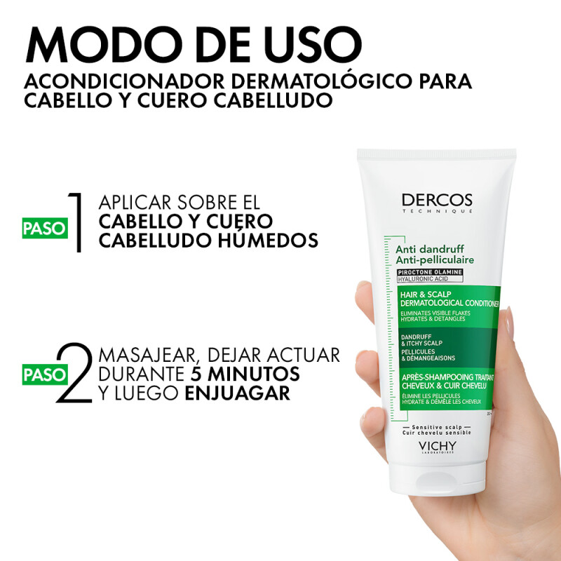 Acondicionador Dercos Anticaspa 200 Ml. Acondicionador Dercos Anticaspa 200 Ml.