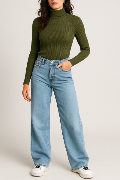 Polera Oliva Verde Oliva