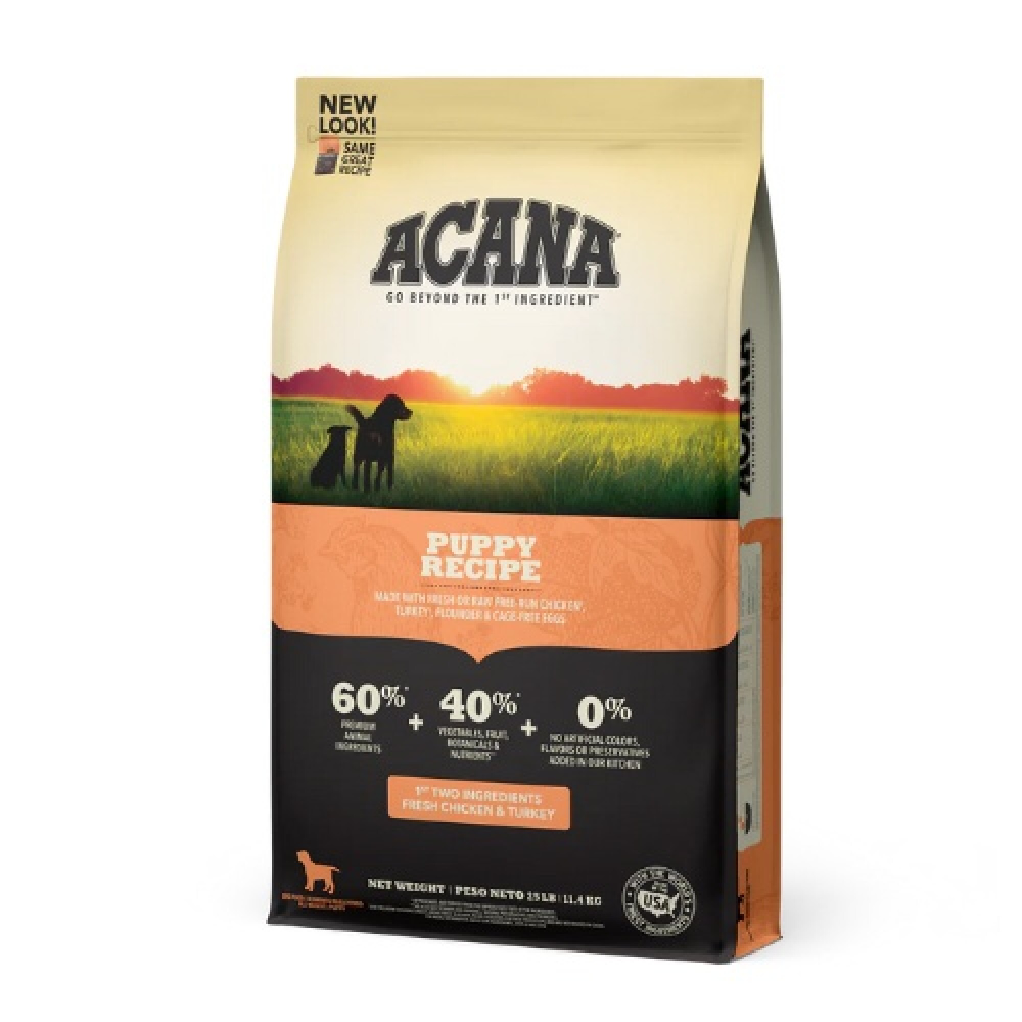 ACANA Dog Puppy Recipe 25LB Acana Dog Puppy Recipe 25lb — Puntovet