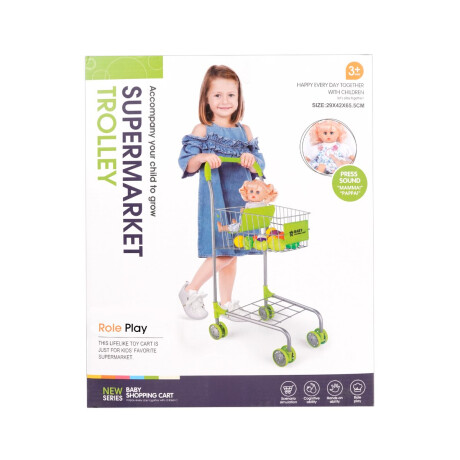 Carro de super de juguete Carro de super de juguete