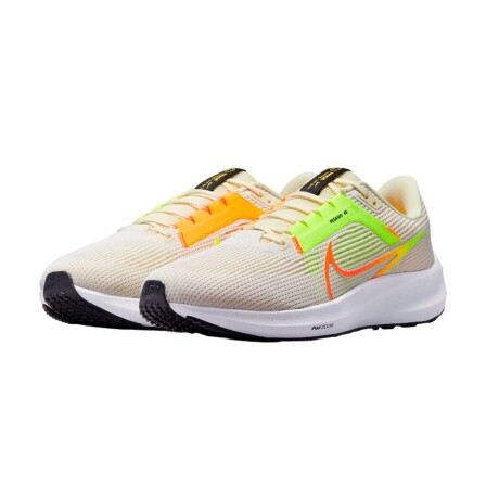 Champion Nike Running Hombre Air Zoom Pegasus 40 White/Multi-Color - S/C —  Menpi