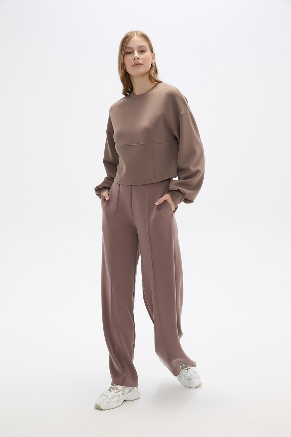 Pantalon Chao Taupe / Mink / Vison