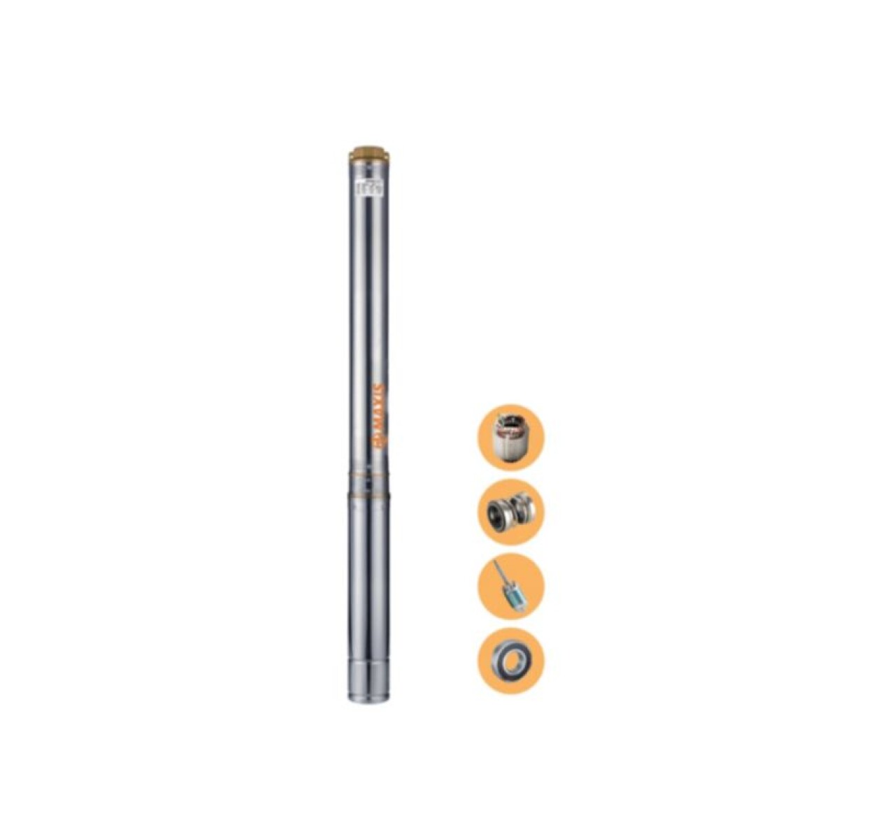 Bomba Sumergible MAXIS 2 HP 3" Monofásica 3SDM1/50 