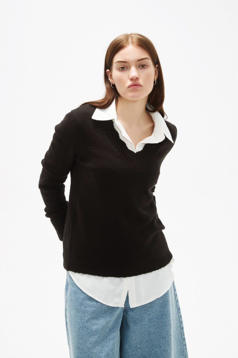 Sweater Taurin - Negro 