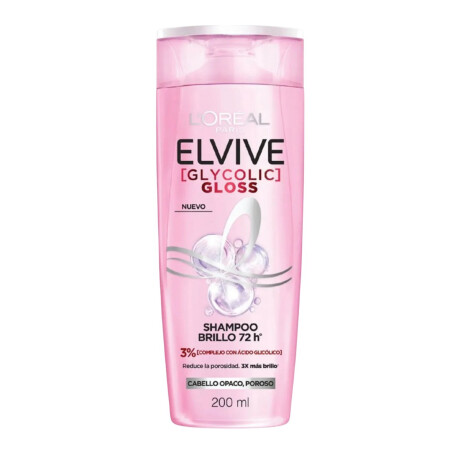 SHAMPOO ELVIVE 200 ML GLYCOLICO GLOSS SHAMPOO ELVIVE 200 ML GLYCOLICO GLOSS