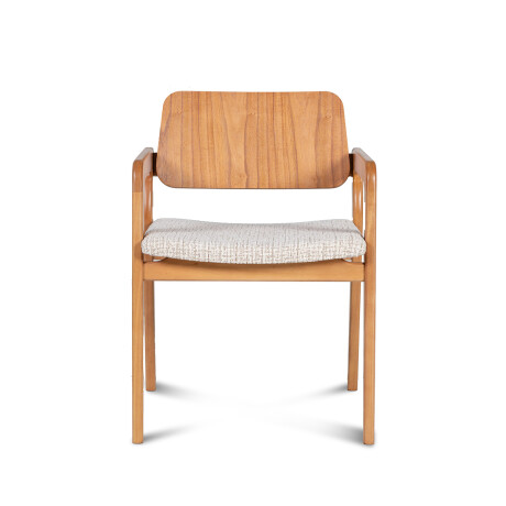 Silla con brazo Lucy - Tela Rústica 7G