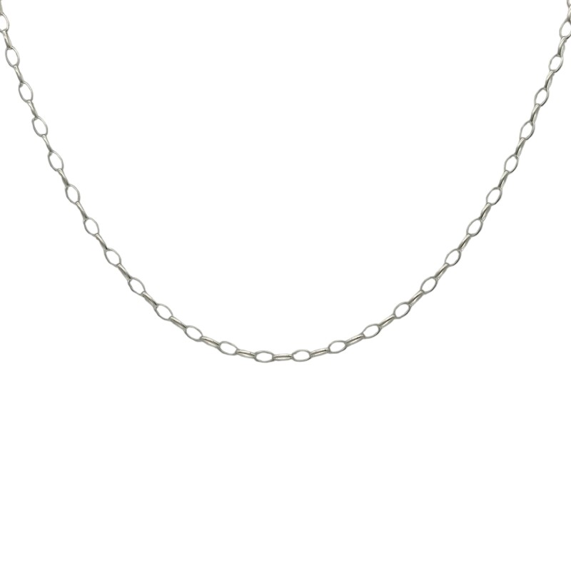 Cadena Rolo Oval-Plata 925-Sin Piedra-CD3078 sinpiedra