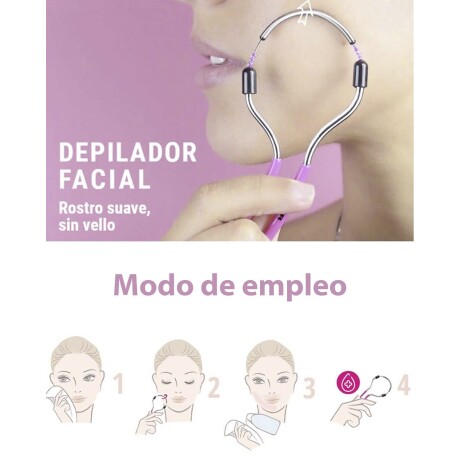 Depilador facial Beter con espiral de acero inoxidable Depilador facial Beter con espiral de acero inoxidable
