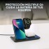 Estacion De Carga iPhone Apple Watch AirPods Carga Rapida Color Variante Negro