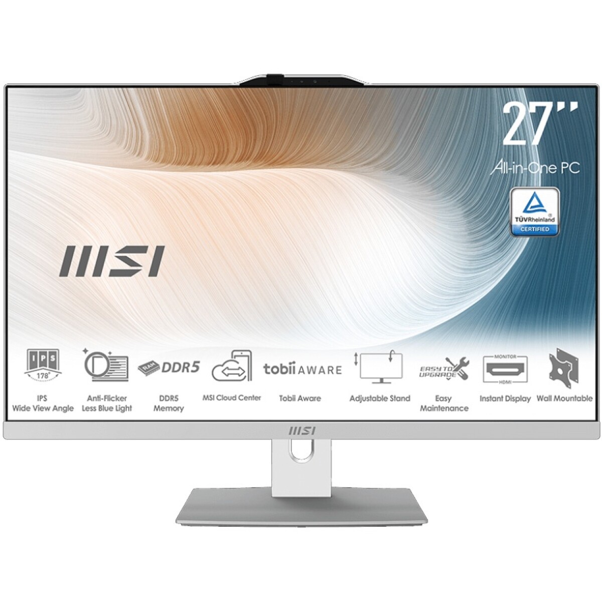 Equipo All In One Msi Core 5 120U 5.0GHZ, 16GB, 1TB Ssd, 27" Fhd 