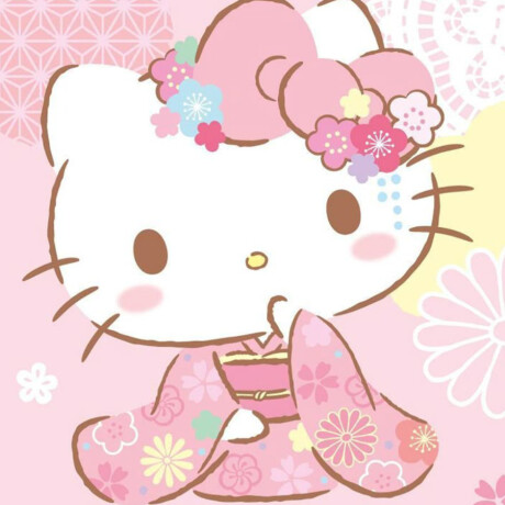 Hello Kitty in Kimono - Hello Kitty - 135 Hello Kitty in Kimono - Hello Kitty - 135