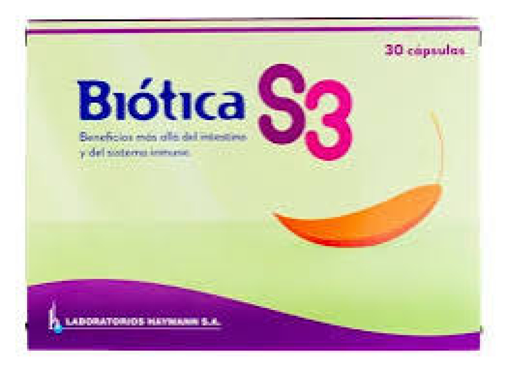Biótica S3 | Probiótico | 30 Cápsulas - Haymann 
