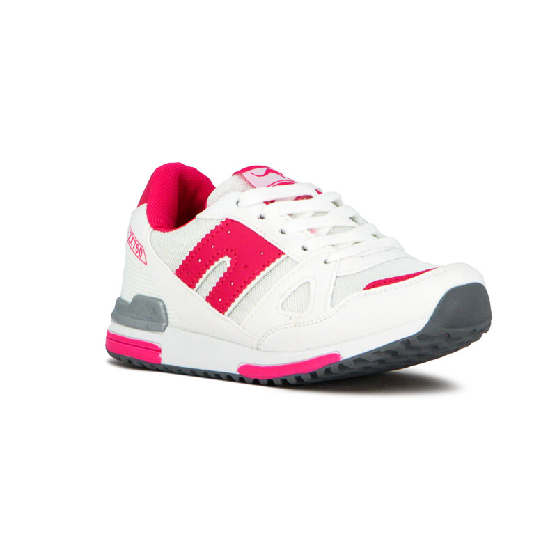 Austral Running Dama Blanco-rosado