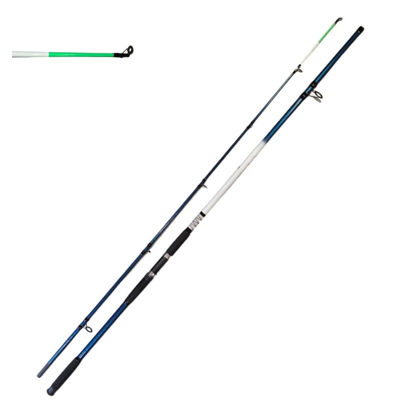 Caña Top Surf 3.60 M 2 Tramo Fibra De Vidrio Lance 100-200g Azul Caña Top Surf 3.60 M 2 Tramo Fibra De Vidrio Lance 100-200g Azul