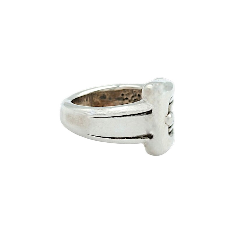 Anillo Hebilla-Plata 925 Inflada-Sin Piedra-AN3041 sinpiedra