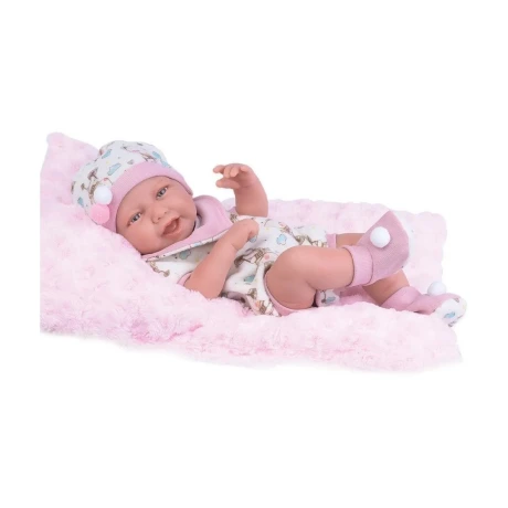 Bebe Anny Doll Baby con Body y Babero 001