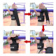 Set X2 Straps Correas Levantamiento Pesas Gym Negro Negro