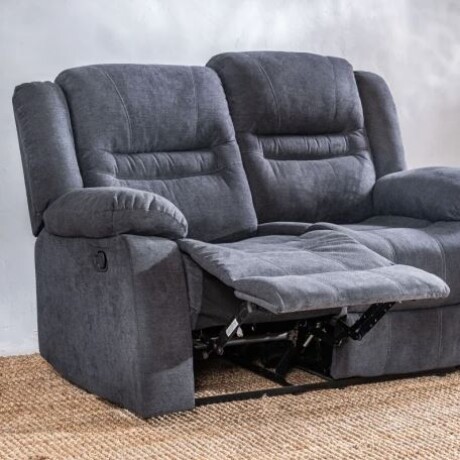 Sillón Reclinable 2 Cuerpos Renno Gris Sillón Reclinable 2 Cuerpos Renno Gris