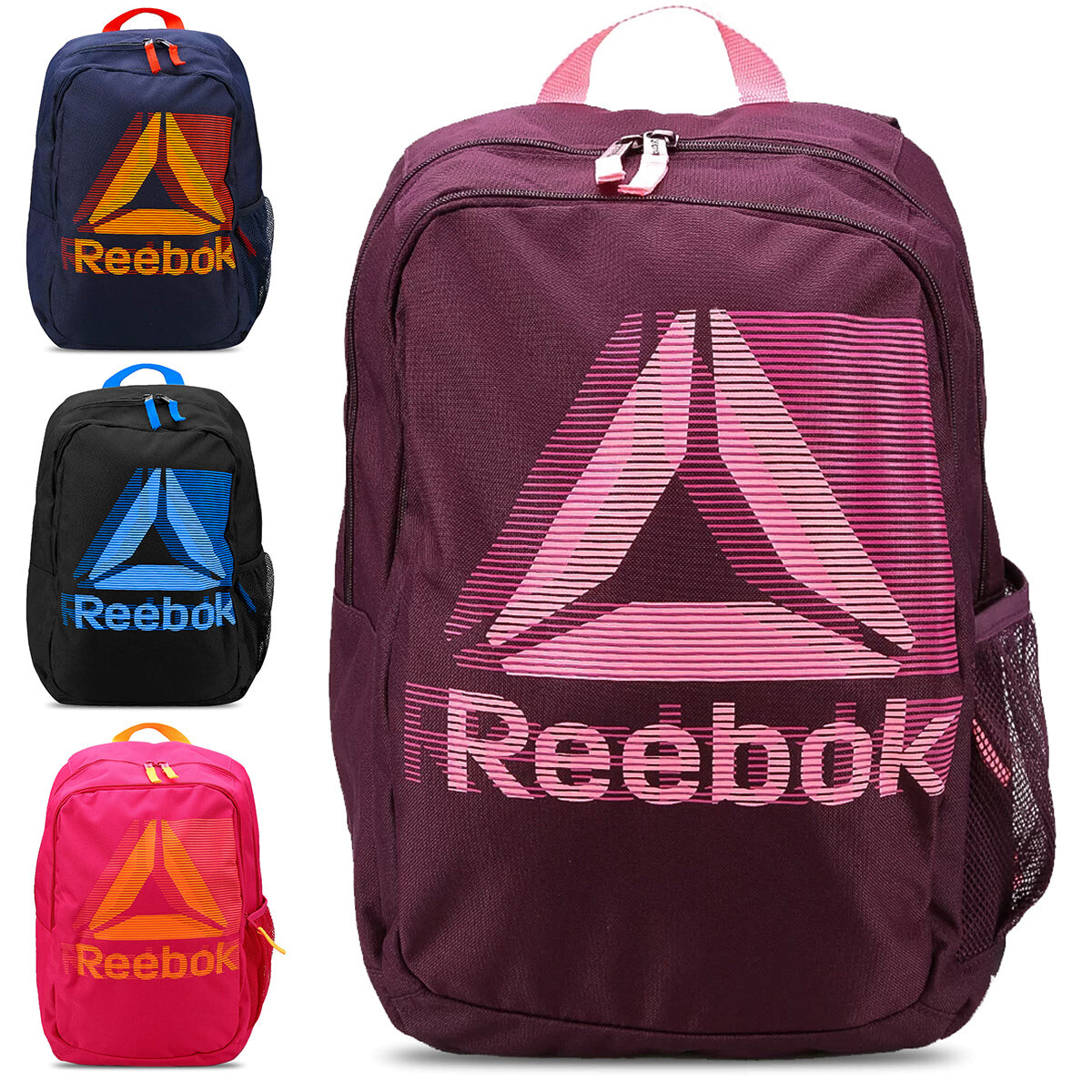 Mochila Infantil Reebok Foundation Varios Colores 24L Violeta El Rey del entretenimiento