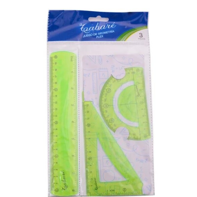 Juego De Geometría Tabaré Flex 20Cm #Juego De Geometría Tabaré Flex 20Cm