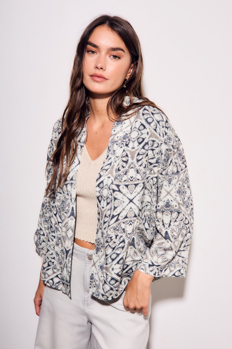 Kimono Print - Multi 