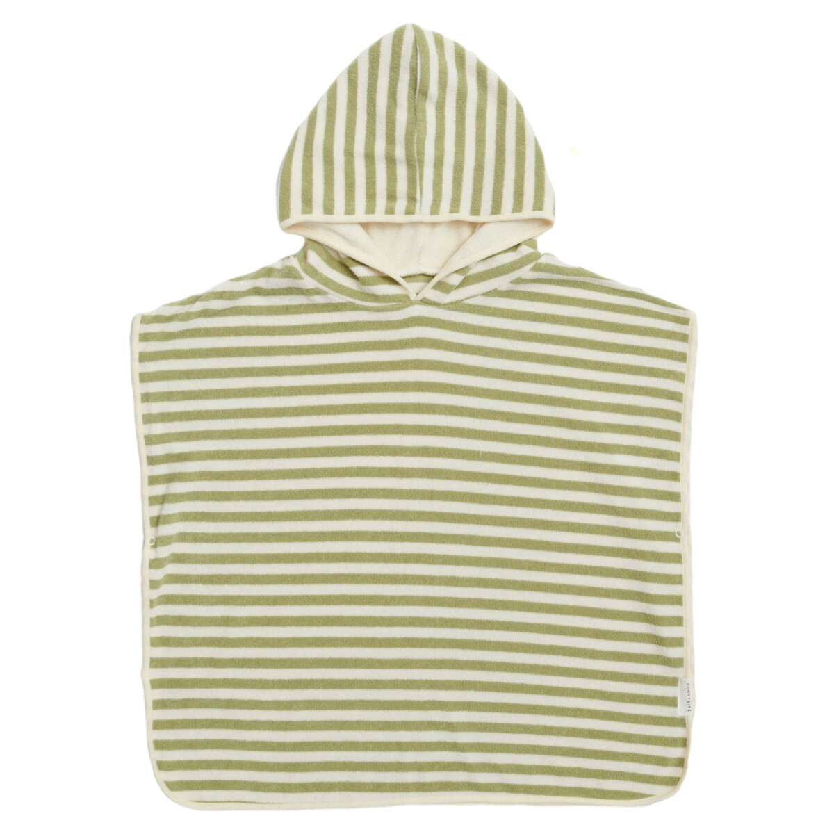 Toalla poncho de playa Into the Wild Khaki Sunnylife - Niño 