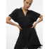 VMLINN SS SHORT SHIRT DRESS WVN NOOS BLACK