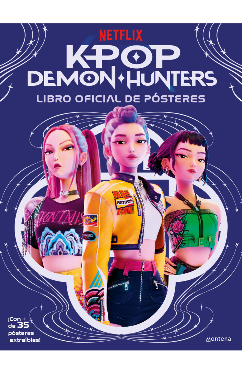 K-POP DEMON HUNTERS: LIBRO OFICIAL DE POSTERS 