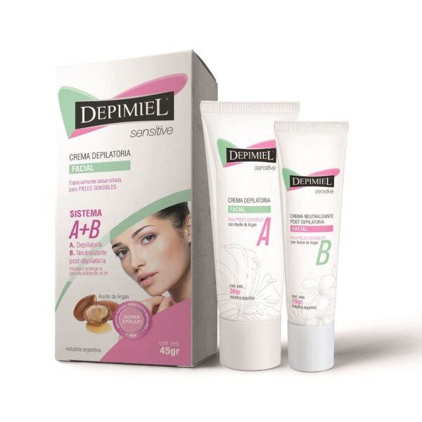 Crema Depilatoria Facial A+B Depimiel Crema Depilatoria Facial A+B Depimiel